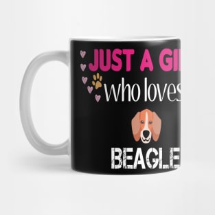 Just a Girl Who Loves Beagles Mug